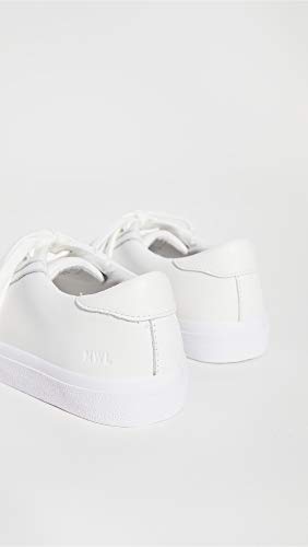 Madewell Sidewalk Low Top Silhouette Sneakers - Cushioned Footbed, Lace-up Closure, and Rubber Outsole - Pale Parchment 10 M