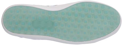 Skechers Men's Women's Go Drive Dogs at Play Spikeless Golf Shoe, White/Blue, 9