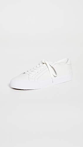 Madewell Sidewalk Low Top Silhouette Sneakers - Cushioned Footbed, Lace-up Closure, and Rubber Outsole - Pale Parchment 10 M