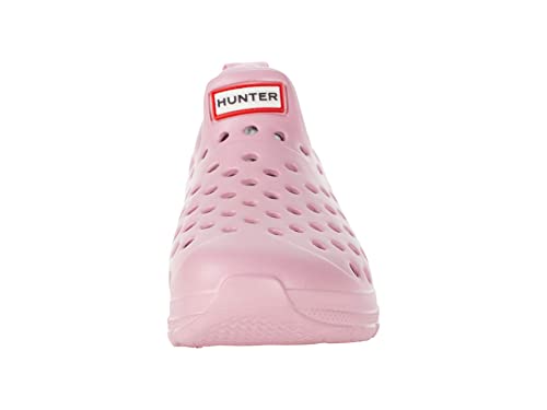 Hunter Original Lightweight Outdoor Shoe with Ventilating Perforation Details - Slip-On Style and Stretch Fabric Lining Shoes for Little and Big Kid (Girls, Boys) Foxglove/Spearmint 4 Big Kid M