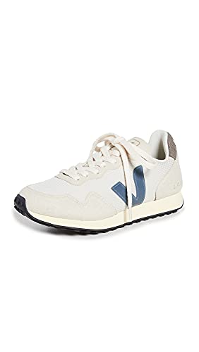 Veja Women's SDU Rec Sneakers, Natural/California, Off White, Blue, 8 Medium US