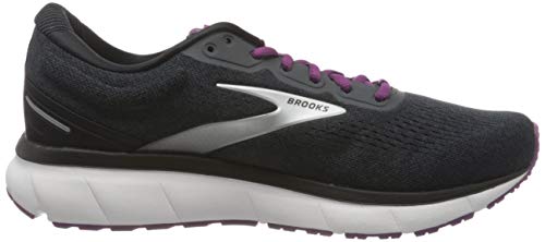 Brooks Women's Trace Neutral Running Shoe - Ebony/Black/Wood Violet - 12