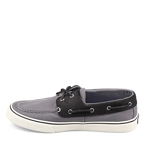 Sperry mens Bahama 2 Sneaker, Gray/Black, 8.5 US