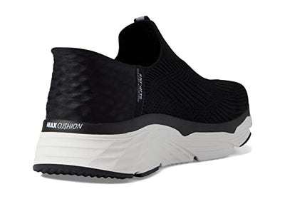 Skechers Max Cushioning Elite Smooth Transition Hands Free Slip-Ins Black/White 7 D - Wide