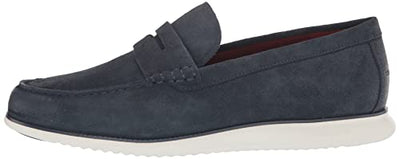 Cole Haan Men's 2.Zerogrand Penny Loafer, Navy Ink, 11