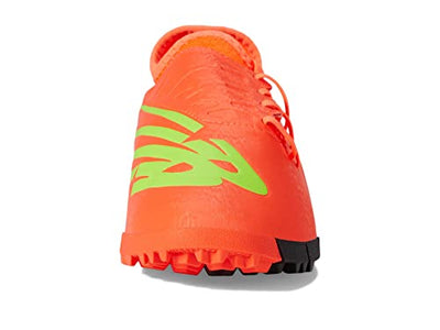 New Balance Unisex Furon V7 Dispatch TF Soccer Shoe, Neon Dragonfly/Black/Coloro Green, 8 US Men