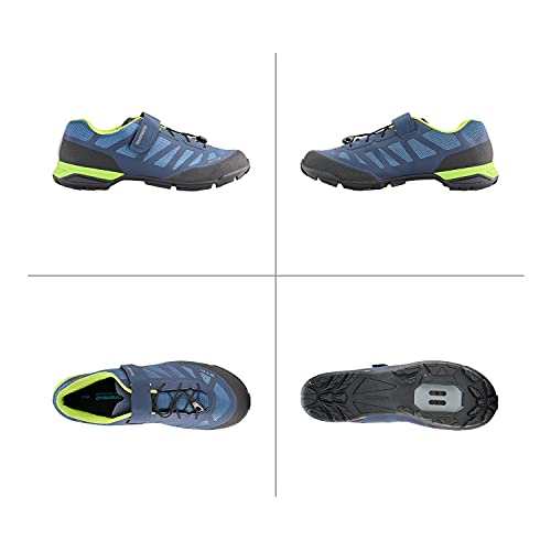 SHIMANO SH-MT502 Versatile & High-Performance Men's Touring Shoe, Navy, 6.5-7