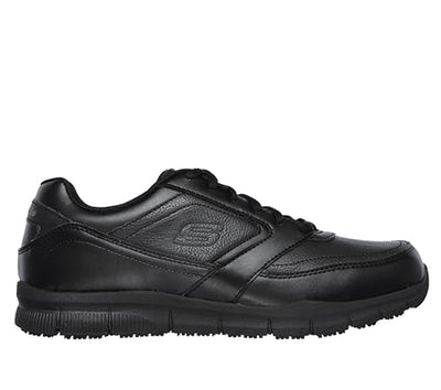 Skechers Men's Nampa Food Service Shoe, Black, 11