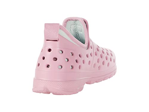 Hunter Original Lightweight Outdoor Shoe with Ventilating Perforation Details - Slip-On Style and Stretch Fabric Lining Shoes for Little and Big Kid (Girls, Boys) Foxglove/Spearmint 4 Big Kid M