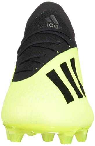 adidas Men's X 18.1 FG Soccer Cleat, 9.5 D(M) US, Football Solar Yellow/Core Black/Cloud White