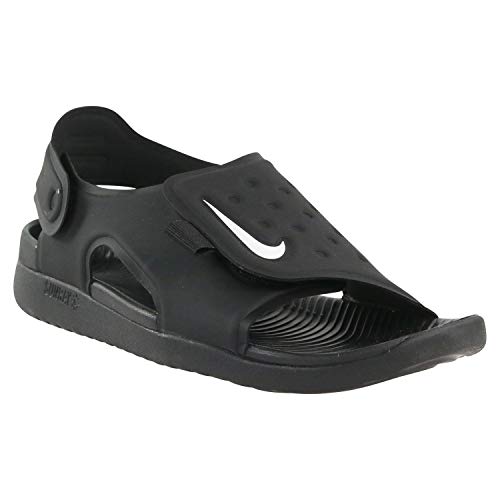 Nike Sunray Adjust 5 GS/PS [AJ9076-001] Kids Preschools Sports Sandals Black/US 7.0Y