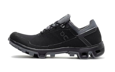 On Running Womens Cloudventure Peak Textile Synthetic Black Rock Trainers 7.5 US