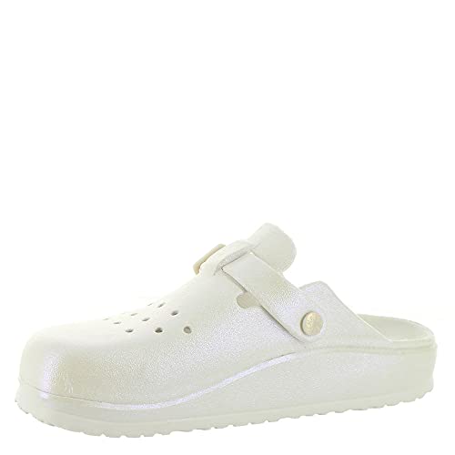 Skechers Foamies Cali Breeze 20Sugar Kisses Womens Slip On 11 BM US White