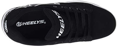 HEELYS Mens Propel 2.0 - Adults Black/White Sneaker - 12