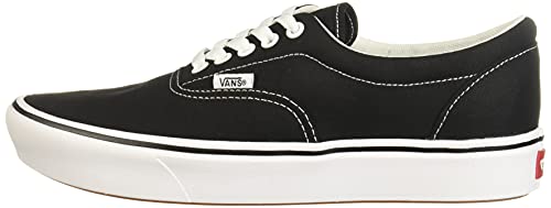 Vans Men's Low-Top Sneakers, Black, 8.5 US