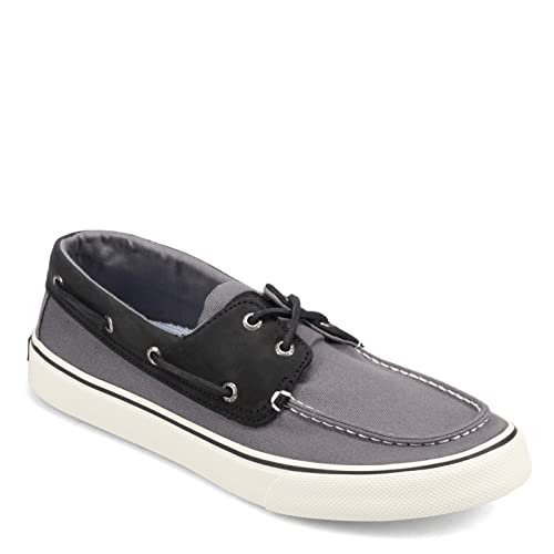 Sperry mens Bahama 2 Sneaker, Gray/Black, 8.5 US