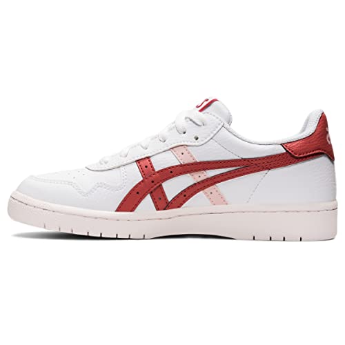 ASICS Women's Japan S Sportstyle Shoes, 9.5, White/RED Brick