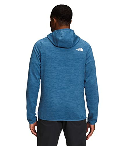 THE NORTH FACE Men's Canyonlands Hoodie Sweatshirt, Federal Blue Heather, M