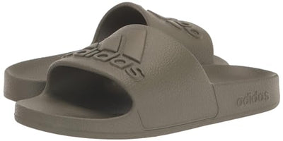 adidas unisex-adult Adilette Aqua Olive Strata/Olive Strata/Olive Strata 8