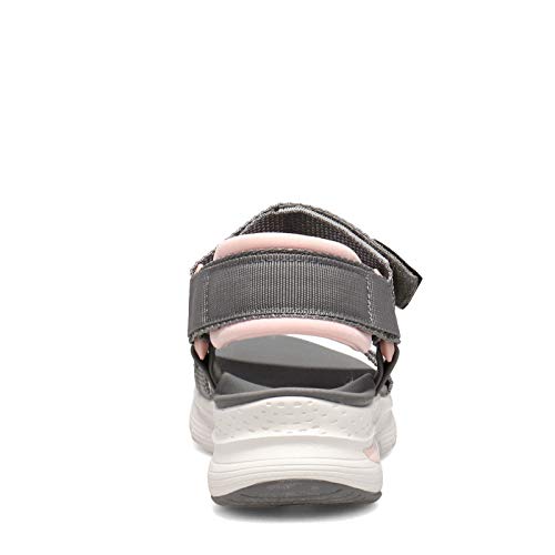 Skechers Arch Fit - Pop Retro Gray/Pink 8 B (M)