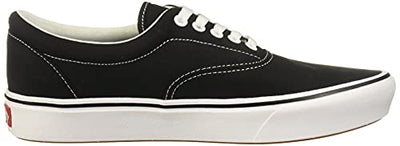 Vans Men's Low-Top Sneakers, Black, 8.5 US