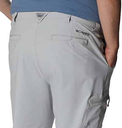 Columbia Men's Standard Terminal Tackle Pant, Cool Grey, 34W x 34L