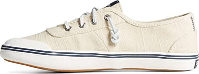 Sperry Lounge 2 Lace-Up Linen Light Tan 12 M (B)