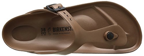 Birkenstock Womens Gizeh Eva Flip Flop Adults Summer Sandals - Copper - 11-11.5