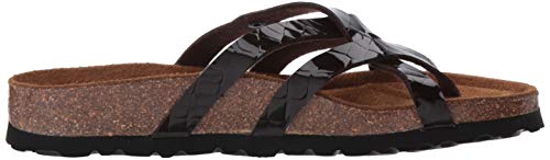 Birkenstock Betula Licensed Vinja Croko Embossed Brown EU 42 (US Women's 11-11.5) A - Narrow