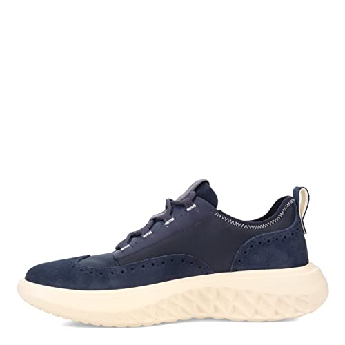 Cole Haan Men's Zerogrand WFA Sneakers, Navy Blazer/Egret, Blue, 9 Medium US