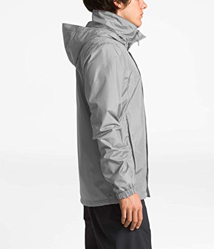 The North Face Men's Resolve Waterproof Jacket, Mid Grey/Mid Grey, L