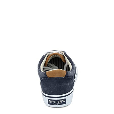 Sperry Mens Striper LL CVO Sneaker, Navy, 7.5