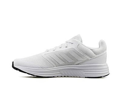 adidas Mens Galaxy 5 Running Shoes, Cloud White, 14