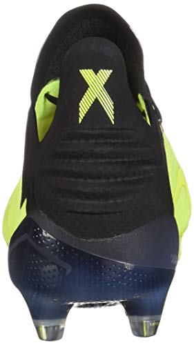 adidas Men's X 18.1 FG Soccer Cleat, 9.5 D(M) US, Football Solar Yellow/Core Black/Cloud White