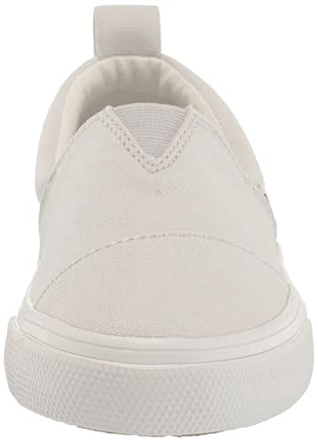 TOMS Boy's Alpargata Fenix Slip-On Sneaker, Lunar Grey, 2 Big Kid