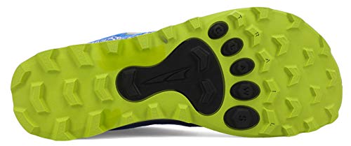 Altra Footwear Lone Peak (Little Kid/Big Kid) Blue/Lime 5 Big Kid Medium