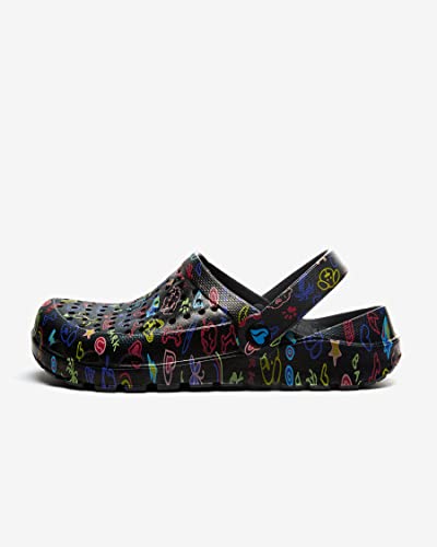 Skechers Foamies FootstepsOodles of Doodles Womens Slip On 9 BM US BlackMulti