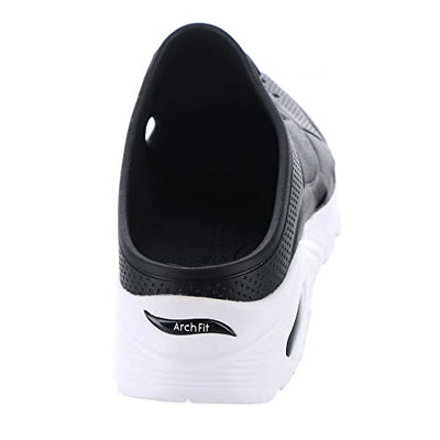 Skechers Foamies Arch Fit Uno 111610 Womens Slip On 9 BM US Blackwhite