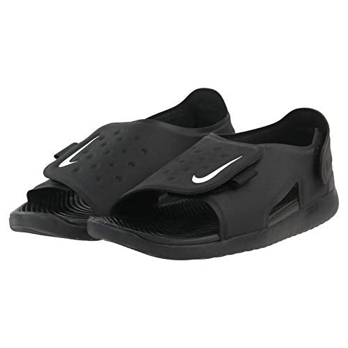 Nike Sunray Adjust 5 GS/PS [AJ9076-001] Kids Preschools Sports Sandals Black/US 7.0Y