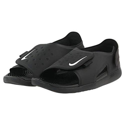 Nike Sunray Adjust 5 GS/PS [AJ9076-001] Kids Preschools Sports Sandals Black/US 7.0Y