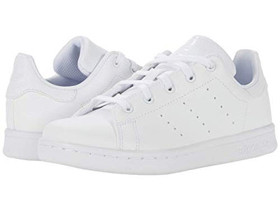 adidas Stan Smith (End Plastic Waste) Sneaker, Core White/White/White, 3.5 US Unisex Little Kid