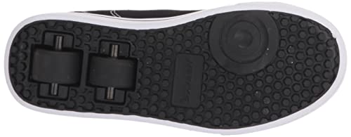 HEELYS Classic X2 (Little Kid/Big Kid/Adult) Black/White 4 Big Kid, 4 Men's, 5 Women's M