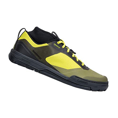 SHIMANO SH-GR701 Versatile Flat Pedal Trail Shoe, Yellow, 7.5-8 Men (EU 41)