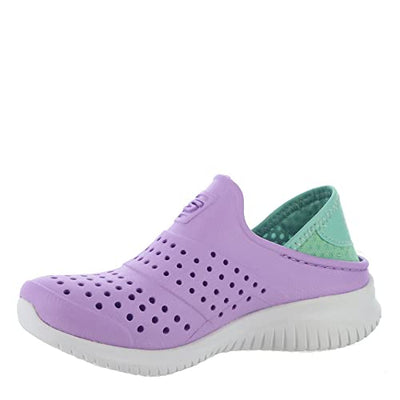 Skechers Foamies Epic Flex Slip On 308150L Girls' Toddler-Youth Slip On 2 M US Little Kid Lavender