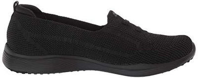 Skechers Women's Microburst 2.0 - Irresistable Sneaker, Black, 9.5