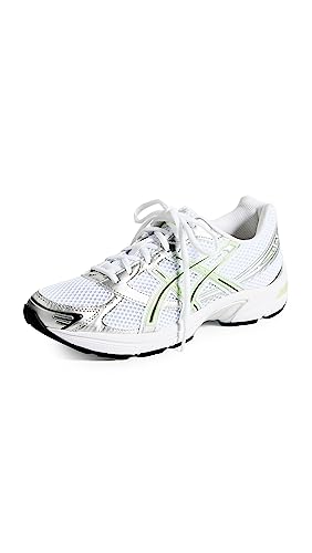 ASICS Women's Gel-1130 Sneakers, White/Jade, 7.5 Medium US