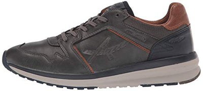 ALLROUNDER by MEPHISTO Men's El Paso Sneaker, Dark Grey, 10