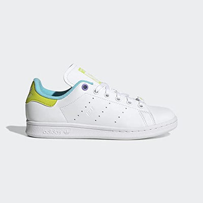 adidas Originals Stan Smith (Big Kid) White/Pantone/Black 7 Big Kid M