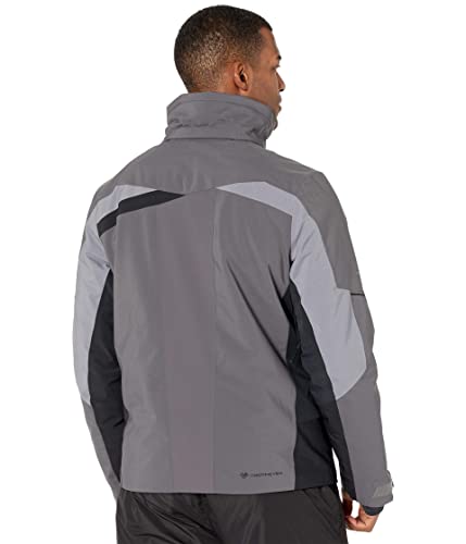 Obermeyer Mens Charger Jacket, Coal, Medium