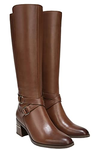 Naturalizer Shore Regular Shaft Lodge Brown Leather 9 W (C)